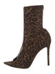 Gianvito Rossi Animal Print Boots