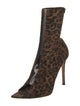 Gianvito Rossi Animal Print Boots