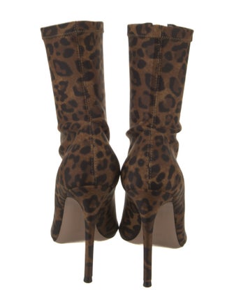 Gianvito Rossi Animal Print Boots