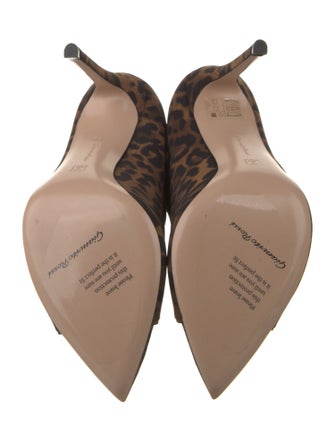 Gianvito Rossi Animal Print Boots