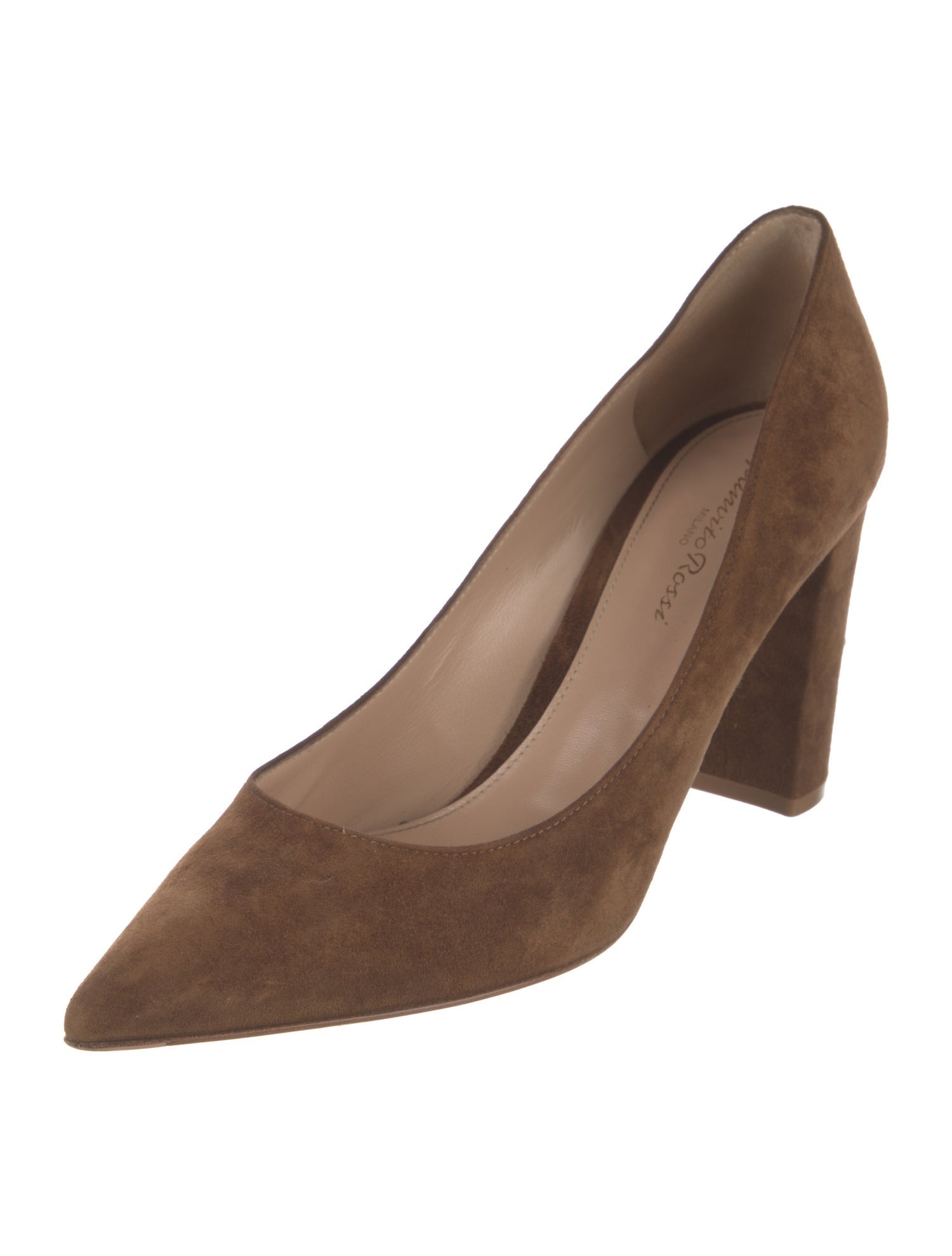 Gianvito Rossi Suede Pumps