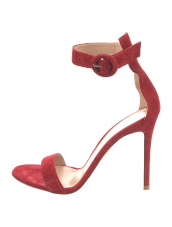 Gianvito Rossi Suede Sandals