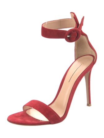 Gianvito Rossi Suede Sandals