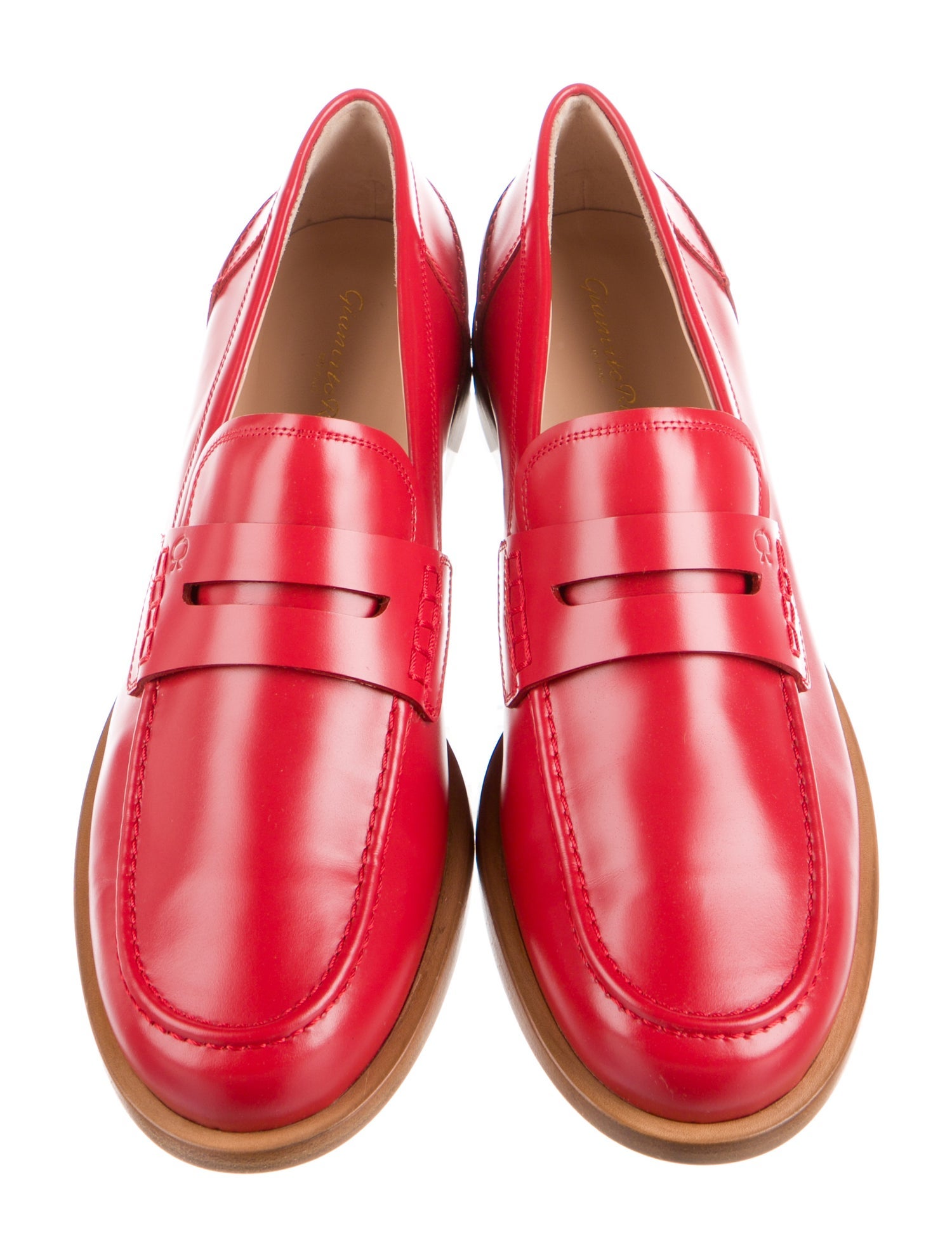 Gianvito Rossi Leather Loafers
