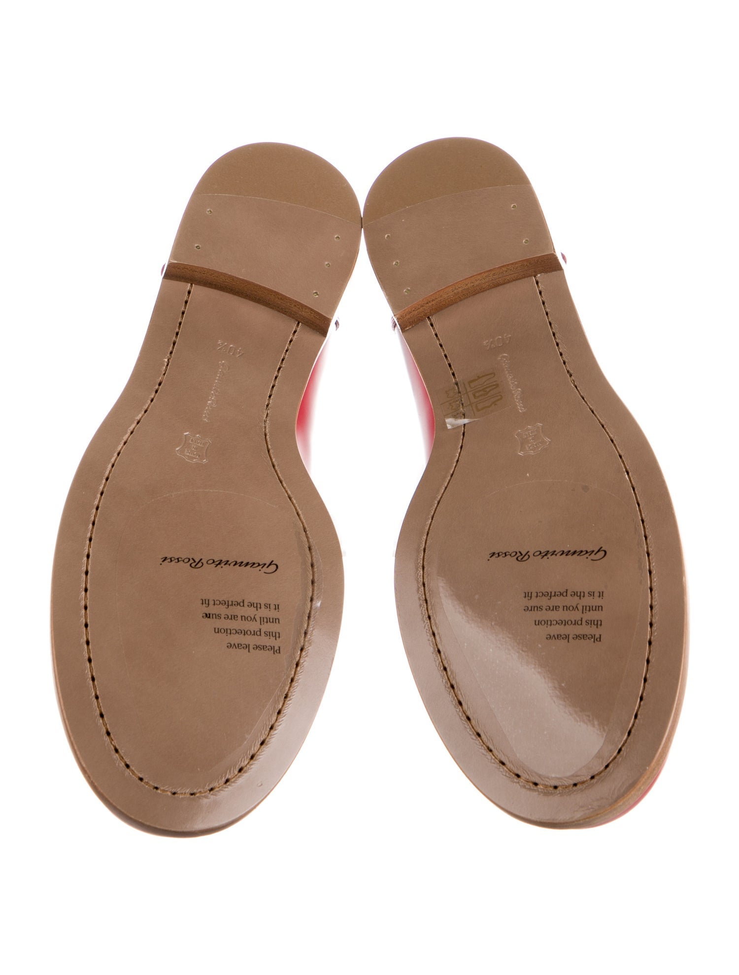 Gianvito Rossi Leather Loafers