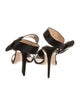 Gianvito Rossi Satin Slingback Sandals