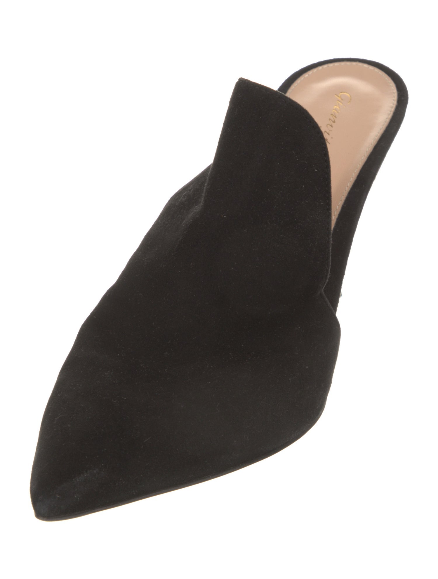 Gianvito Rossi Suede Mules