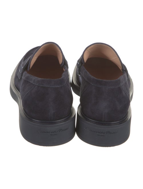 Gianvito Rossi Suede Loafers