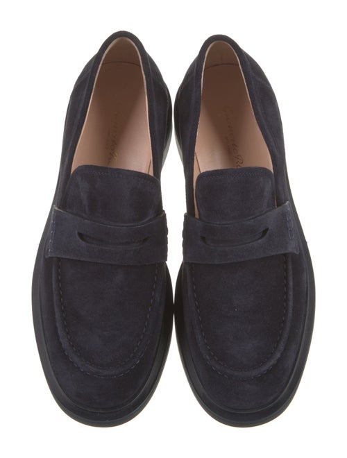 Gianvito Rossi Suede Loafers