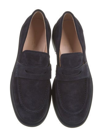 Gianvito Rossi Suede Loafers