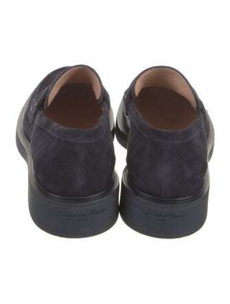 Gianvito Rossi Suede Loafers