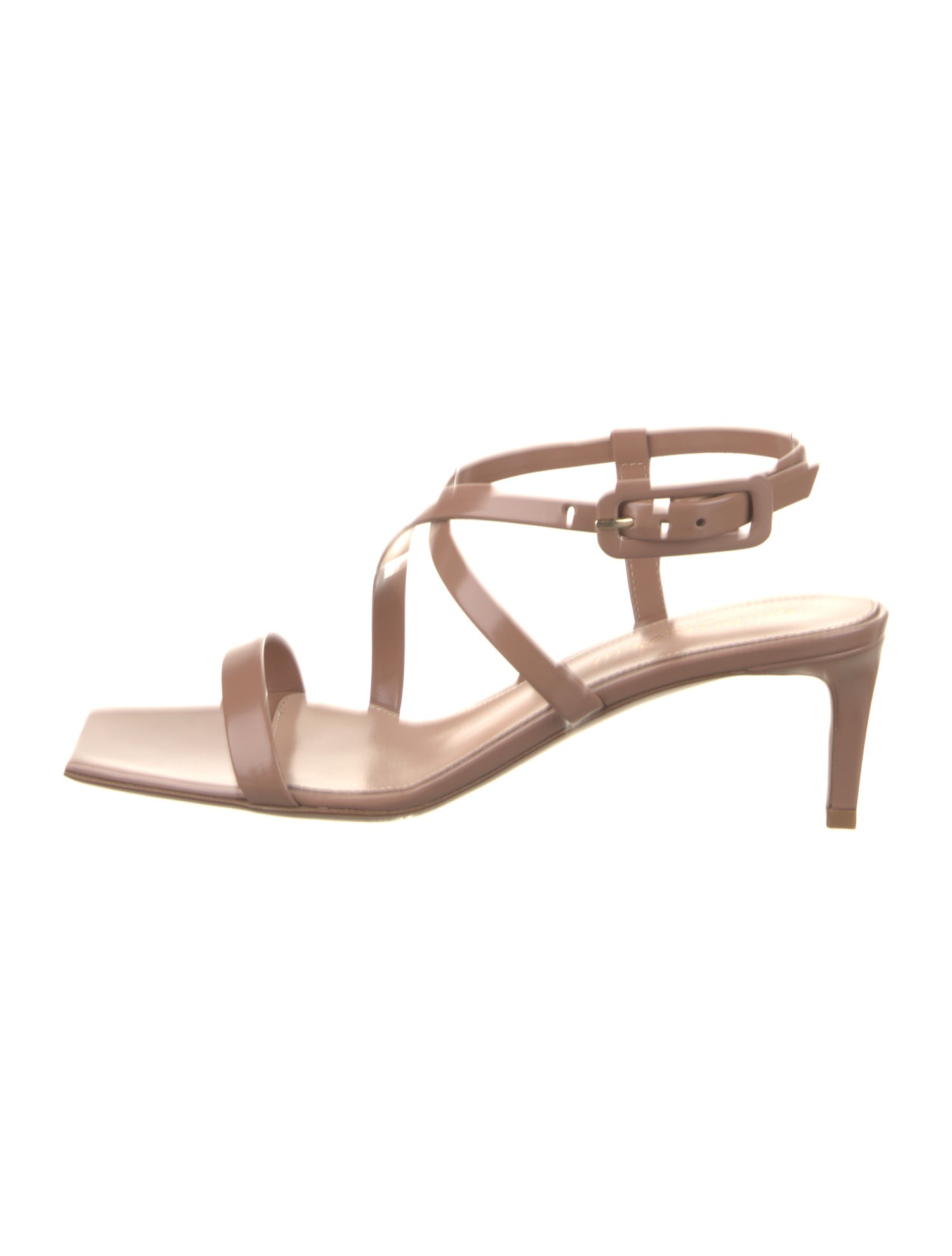 Gianvito Rossi Leather Slingback Sandals