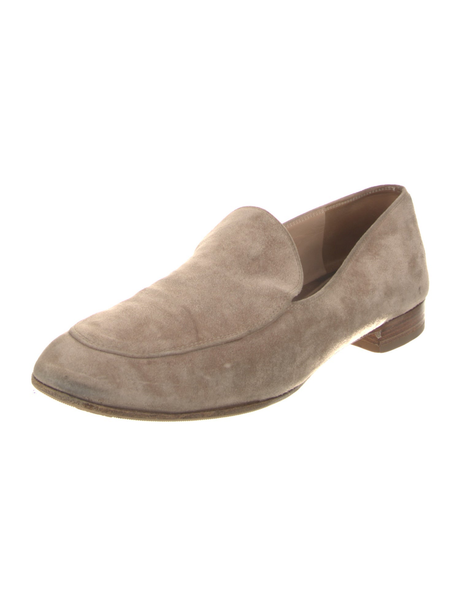 Gianvito Rossi Suede Loafers