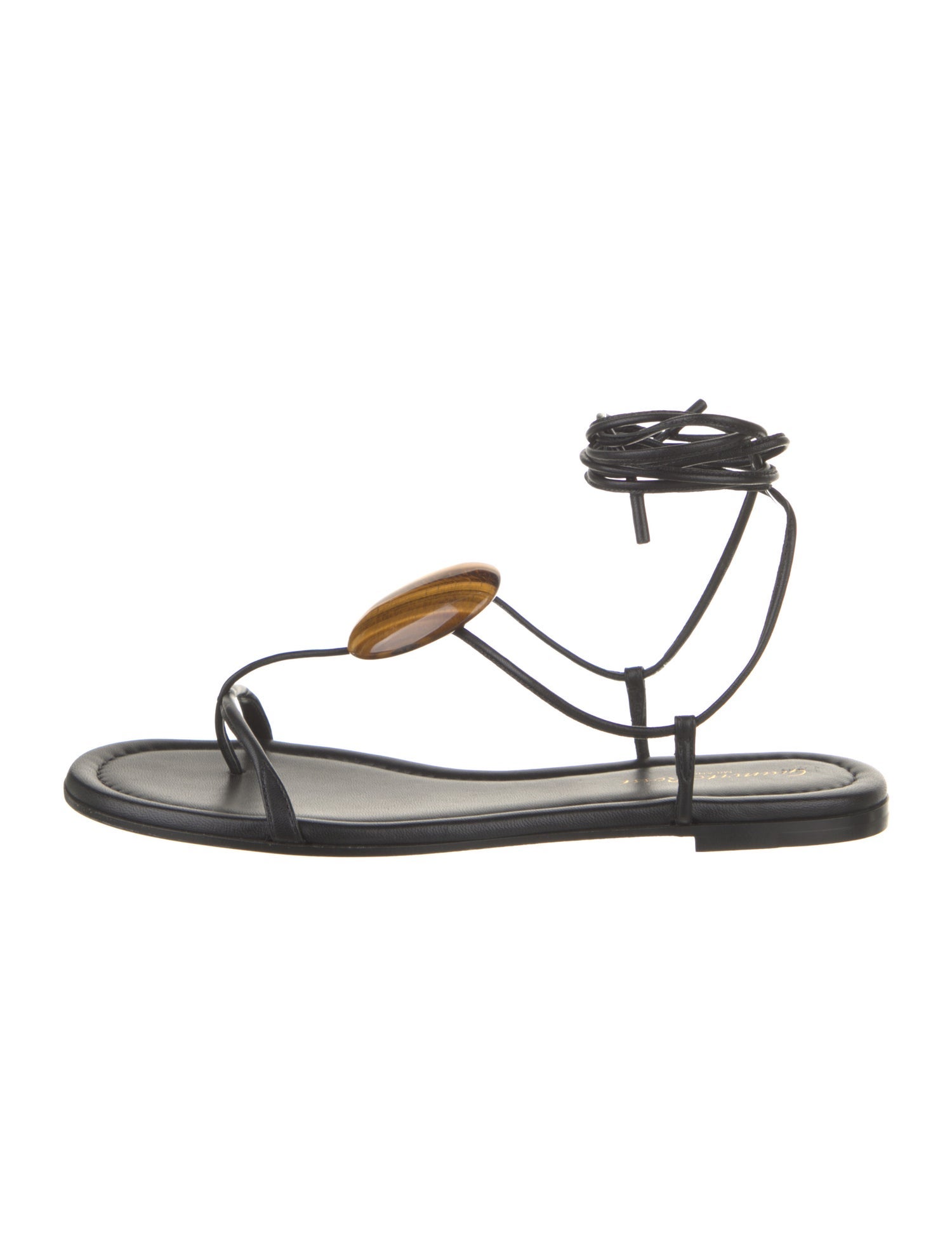 Gianvito Rossi Leather Gladiator Sandals