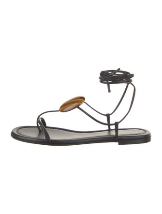 Gianvito Rossi Leather Gladiator Sandals