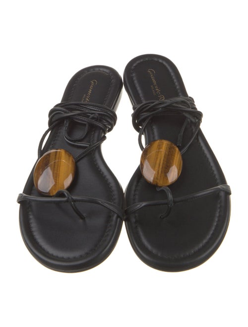 Gianvito Rossi Leather Gladiator Sandals