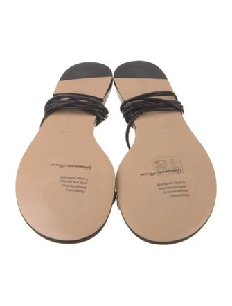 Gianvito Rossi Leather Gladiator Sandals