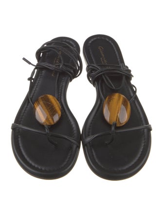 Gianvito Rossi Leather Gladiator Sandals