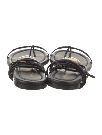 Gianvito Rossi Leather Gladiator Sandals