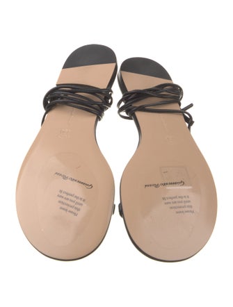 Gianvito Rossi Leather Gladiator Sandals