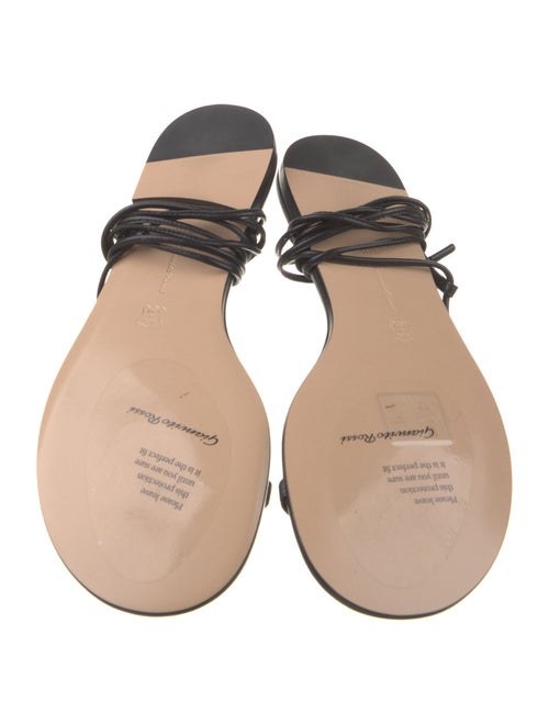 Gianvito Rossi Leather Gladiator Sandals