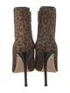 Gianvito Rossi Ponyhair Animal Print Boots