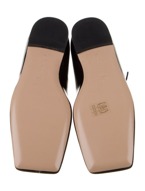 Gianvito Rossi Patent Leather Leather Trim Embellishment Mary Jane Flats