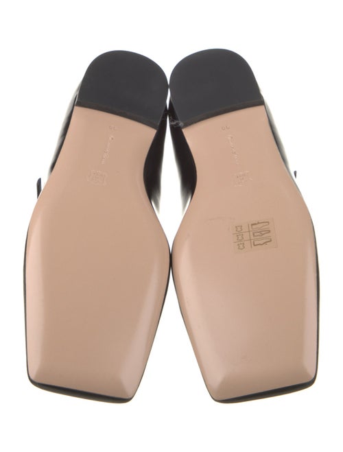 Gianvito Rossi Patent Leather Leather Trim Embellishment Mary Jane Flats