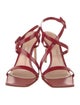 Gianvito Rossi Leather Sandals