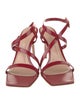 Gianvito Rossi Leather Sandals