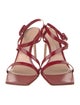 Gianvito Rossi Leather Sandals