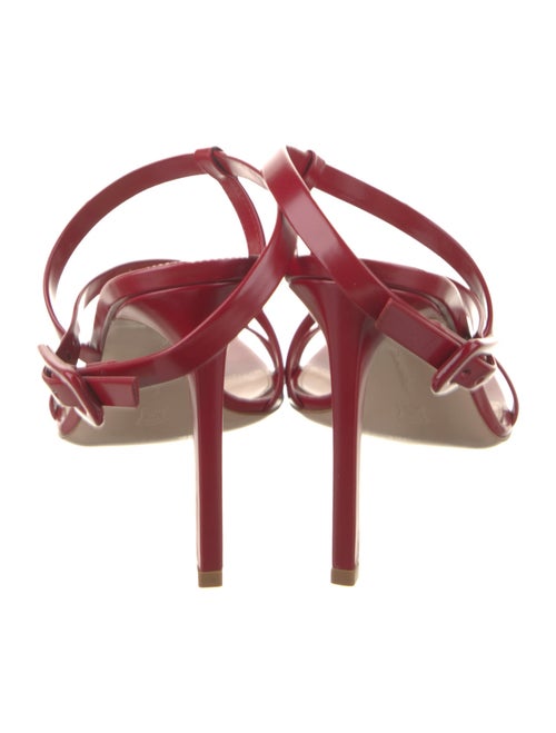 Gianvito Rossi Leather Slingback Sandals