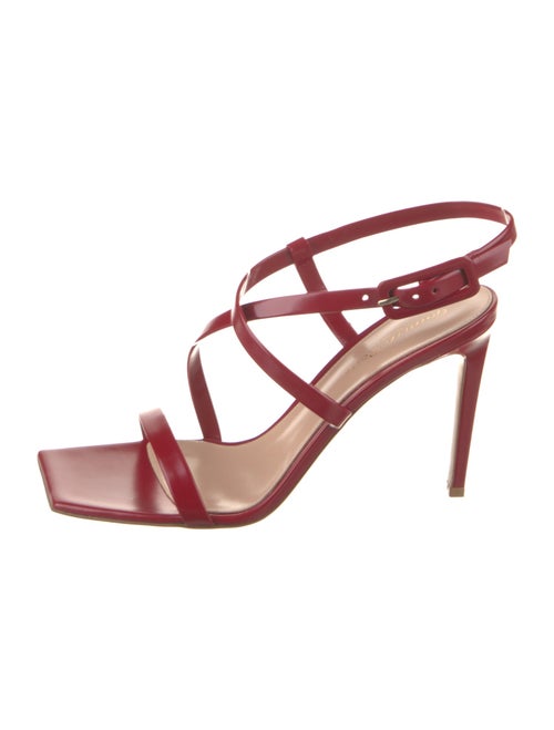 Gianvito Rossi Leather T-Strap Sandals