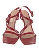 Gianvito Rossi Leather T-Strap Sandals