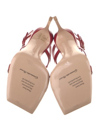 Gianvito Rossi Leather T-Strap Sandals