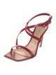 Gianvito Rossi Leather T-Strap Sandals