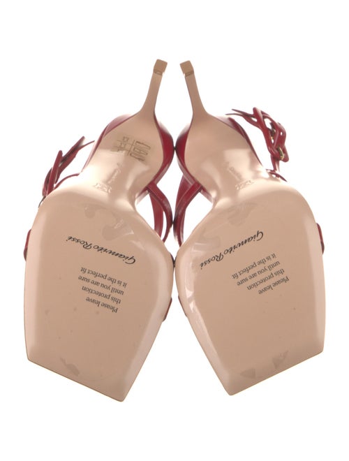 Gianvito Rossi Leather T-Strap Sandals