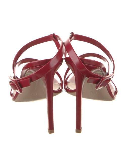 Gianvito Rossi Leather Slingback Sandals