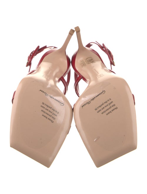 Gianvito Rossi Leather Slingback Sandals