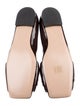 Gianvito Rossi Patent Leather Leather Trim Embellishment Flats