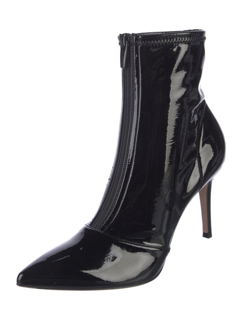 Gianvito Rossi Patent Leather Sock Boots