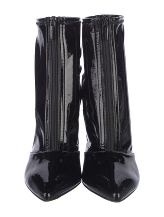 Gianvito Rossi Patent Leather Sock Boots