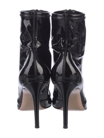Gianvito Rossi Patent Leather Sock Boots