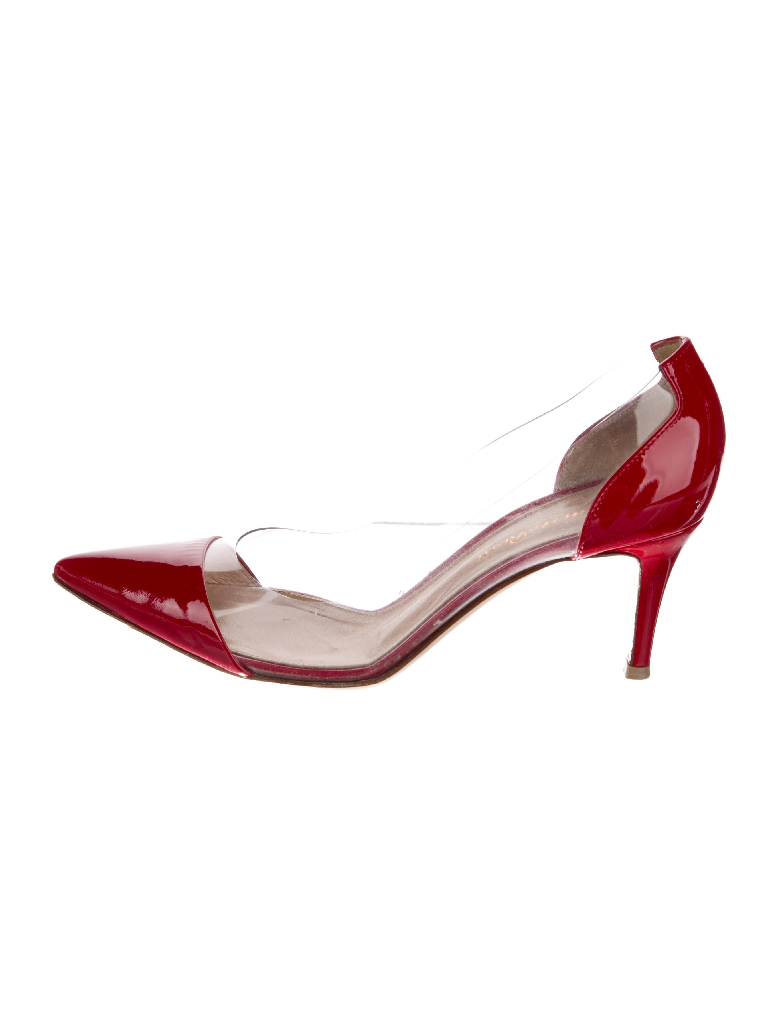 Gianvito Rossi Patent Leather D'Orsay Pumps