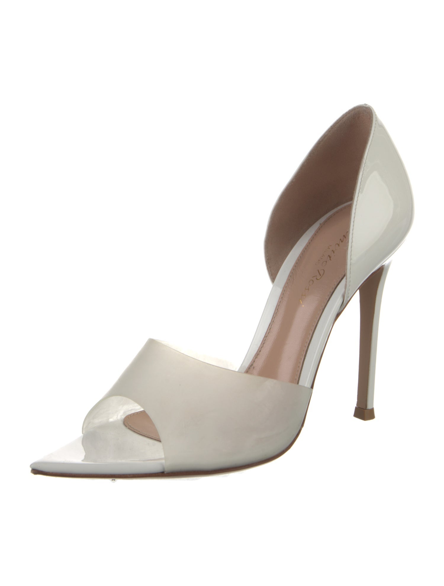 Gianvito Rossi Patent Leather D'Orsay Pumps