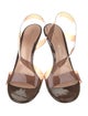 Gianvito Rossi PVC Slingback Sandals