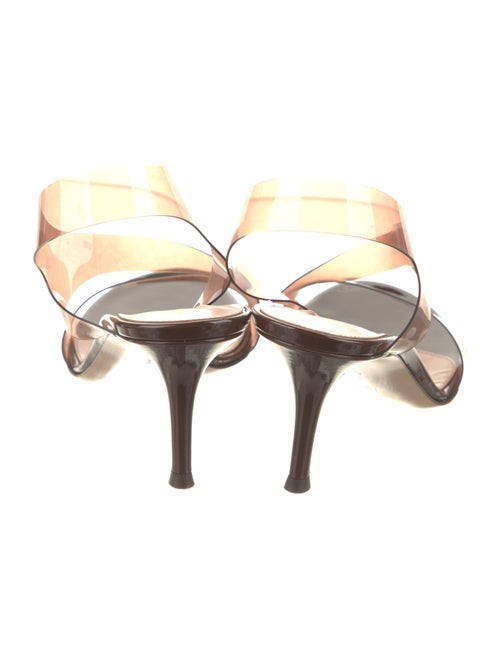 Gianvito Rossi PVC Slingback Sandals
