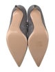 Gianvito Rossi Suede Leather Trim Embellishment Boots