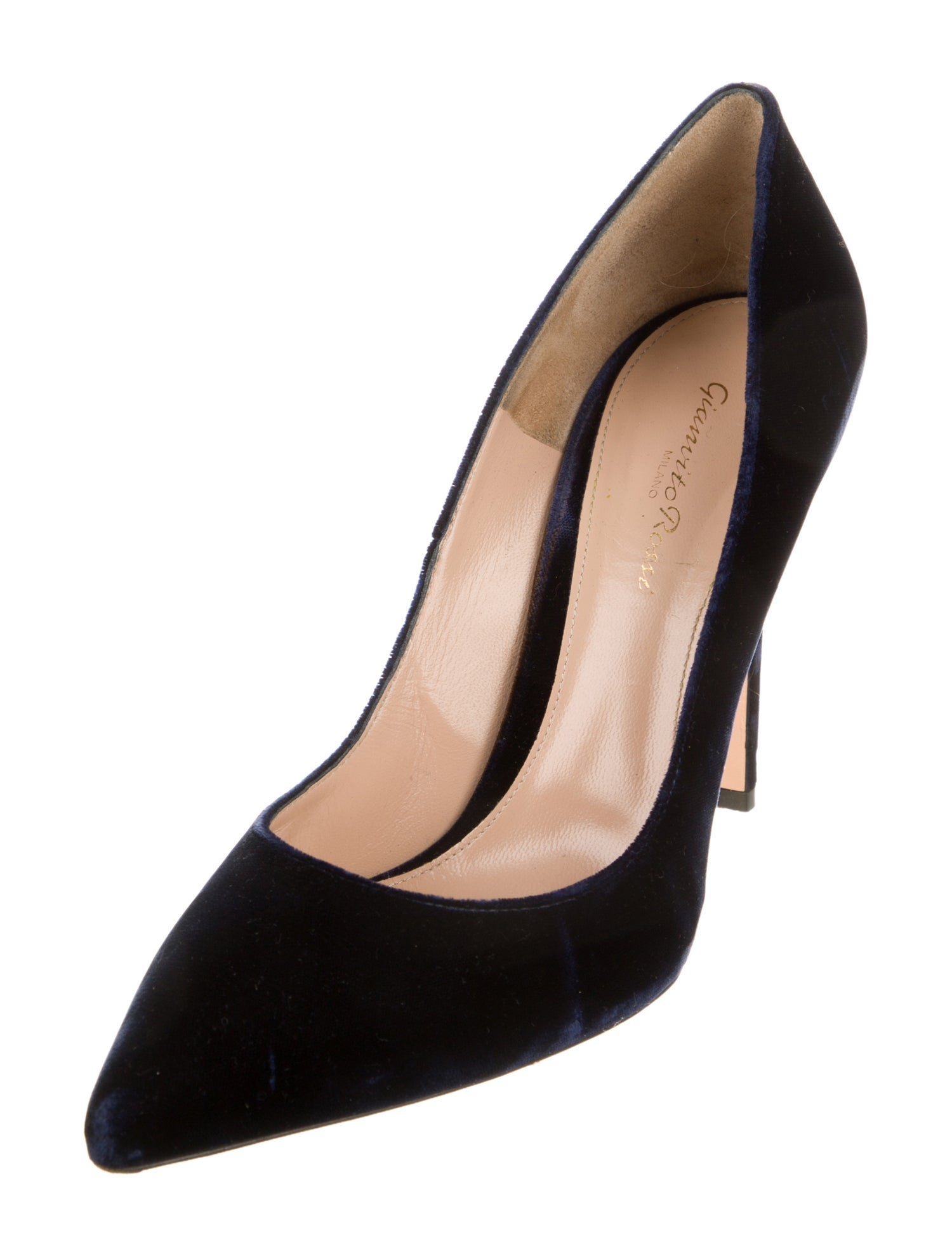 Gianvito Rossi Velvet Pumps