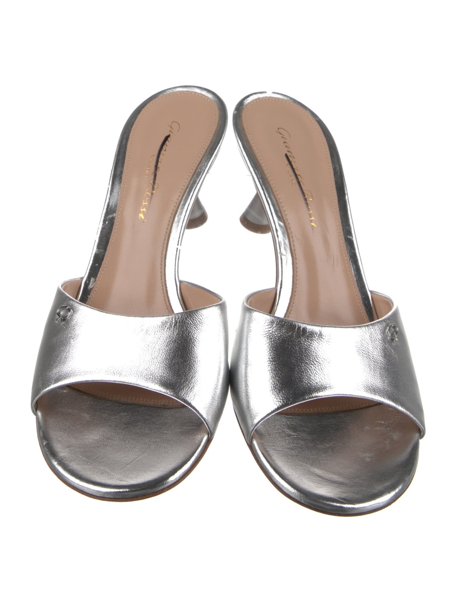 Gianvito Rossi Leather Slides